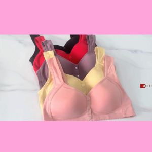 Bra Wanita Seamless Push Up Kancing Depan Busa Tipis Lembut dan Nyaman Tanpa Kawat Elegan 328