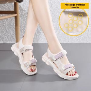 CHAODONG | Comfortable Flat Sandals for Teen Girls Soft Bottom