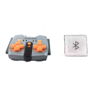 Power Function Spike Bluetooth Remote Control PF Technical Building Block Part For SPIKE 45678 School Motor Robotics Bricks Toys