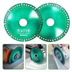 6 in 1 Diamond Cutting Disc Multi-function Tile Rock Slab Marble Color Steel Tile Iron Metal Angle Grinder Dry Saw Blade