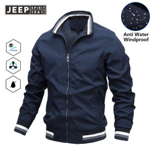 เสื้อแจ็กเก็ตบอมเบอร์กันลมลองสำหรับผู้ชายใหม่ ผู้ชายแจ็คเก็ต ผู้ชายแฟชั่น ทรงพอดี ตัวบุรุษ