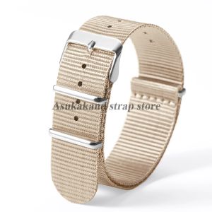 High Quality Nylon Watch Bands for Omega for Seiko 20mm 22mm 18mm Strap Military Casual Watch Strap Army Sport Bracelet Replace