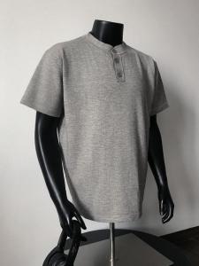 YOULIN | Vintage Henry Neck Polo T-Shirt