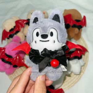 StrayKids 10cm stuffed plush toy Halloween funny demon red wing clothes SKZOO stuffed animal backpack pendant personalized gift