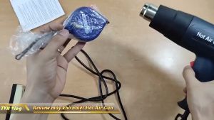 Máy khò nhiệt máy khò hơi nóng 2000W chính hãng có đầy đủ phụ kiện đầu thu tiện ích