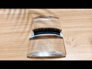 Pallete kaca untuk tempat eyelash extension / pallete tray eyelash extension