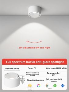 TONGZHIGUANG | Adjustable Anti-glare Hill Light Effect Ceiling Light