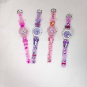 Baby Shine Jam Tangan Analog Anak Silicon / Jam Tangan Anak Perempuan Kuromi