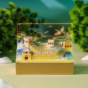 Tear-off 3D Papercut Desk Calendar 2027