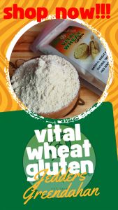 Greendahan Vital Wheat Gluten 500g - 80% Protein Texture Enhancer