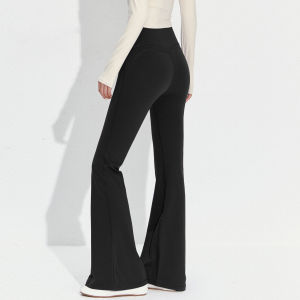 High Waisted Butt Lift Flared Yoga Pants