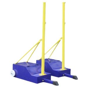 Wolk Wook | Indoor Outdoor Portable Badminton Net Stand Single Double Post