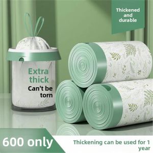 MONLEYTA | Thickened Mosquito Repellent Drawstring Trash Bags Home Use Extra Large Kitchen Garbage Bags Handy Carrying Handle Affordable Pack