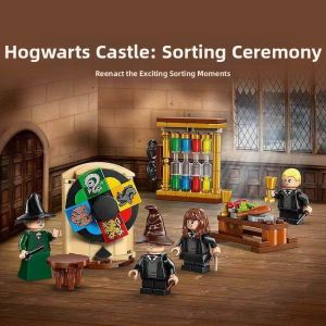 Harry Potter Hogwarts House Sorting Ceremony Children Building Toy Gift