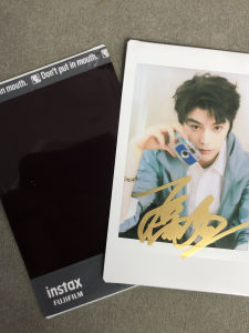 Đinh Trường Ký Hộp Ảnh Polaroid Cỡ Nhỏ Thân Thiện Với Người Hâm Mộ Quà Tặng Sinh Nhật Quà Tặng Bạn Bè Đảm Bảo Chữ Ký Thật