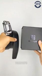 BREWYN NEW NOVACK - Ikat pinggang rel gesper sabuk KULIT - FREE EXCLUSIVE GIFT BOX