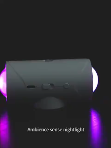 LED Wall Light Tricolor RGB Double-head Magnetic Spotlight Home Decor Lampu Tidur Lampu Night Light