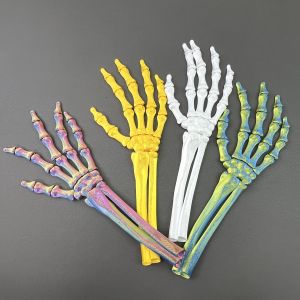 3D พิมพ์ปลอมแขนกระดูกสันหลัง ข้อศอกเคลื่อนที่ได้ ของขวัญสร้างสรรค์ ของเล่นตลก สไตล์ใหม่ ตกแต่งบ้าน ของเล่นสตั๊ดรูปผี วันฮาโลวีน