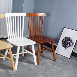 Tiancai Windsor Chair Dining Chair solid Wood 1pc. #5079 wooden european chair coffee table chair home chairs