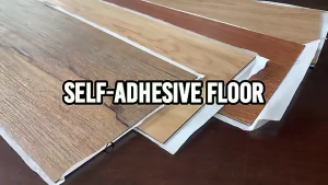 100pcs Vinyl Tile Floor Self-Adhesive Wood Grain Waterproof Super Strong Adhesive Room Stickers