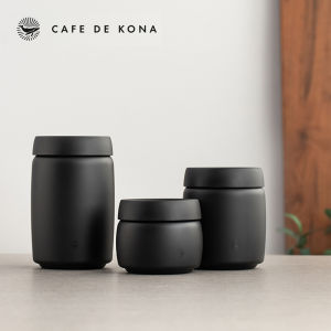 CAFEDEKONA Stainless Steel Sealed Tank Stainless Steel Vacuum Sealed Canisters For Coffee Beans Tea Kitchen Storage Containers