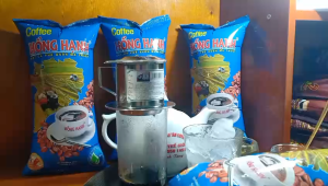Cafe Hồng Hạnh gói xanh dương 500g