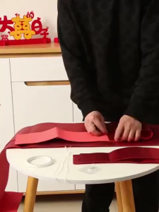 Christmas Bow Knot Diy Big Bow Birthday Wall Decoration Handmade Bow Knot Kit Diy Decor Material
