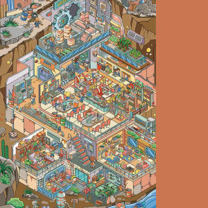 Plus Size Kawaii Planet Project 3D Cảnh Hoạt Hình Bộ Nhãn Dán DIY Handmade Scrapbooking Trang Trí Dành Cho Những Người Yêu Thích Trò Chơi