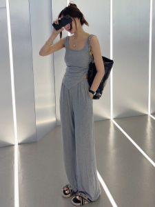 Quần Ống Rộng Modal Mỏng Dài Đến Sàn Mùa Hè Mát Mẻ Quần Dài Thoải Mái Quần Ống Rộng Cạp Cao Quần Dài Thoải Mái Cho Nữ