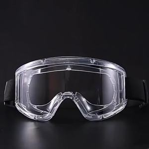 Durable Windproof Sandproof Dustproof Transparent Safety Goggles Splash Proof Protective Eye Wear for Cycling Work Men Women