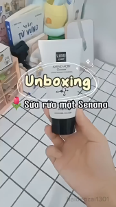 Sữa Rửa Mặt Dịu Nhẹ Senana 60g Dạng Tuýp Ngừa Mụn Giảm Nhờn Sữa Rửa Mặt Tạo Bọt Sạch Sâu Cấp Ẩm Dưỡng Trắng Da Tự Nhiên