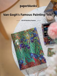 Paperblanks | Van Gogh Iris Collab Vintage Aesthetic Notebook