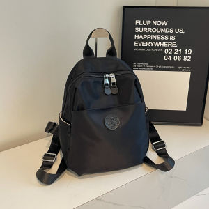 Luxury Ladies Outdoor Travel Backpack Large Capacity Commuting Shoulder Bag Soft Handle Vertical Square Shape Polyester Lining