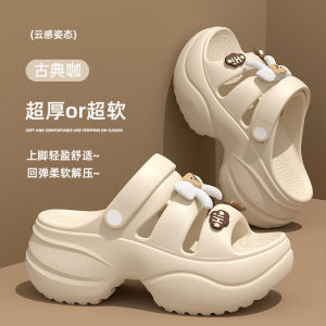 Dép Đi Biển Đế Dày Chống Trượt Mùa Hè Cho Nữ Dép Đi Trong Nhà EVA Thoải Mái Thoáng Khí Cho Nữ Đi Biển