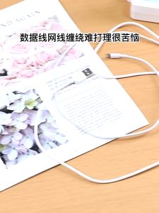 3M Solid Color Cable Ties Power Wire Loop Free Cut Nylon Reusable USB Cable Tie Storage Cable Management Straps 电线整理