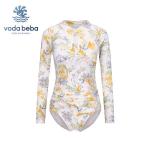 VODABEBA | Đầm Bơi Dài Tay Đôi Cho Mẹ Và Bé Tạo Hình Thon Gọn