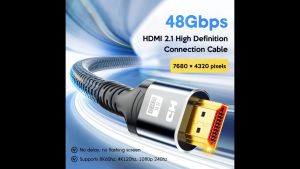 8K HDMI 2.1 Cable: Top-Tier Audio-Visual Experience