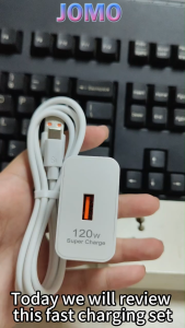JOMO 120W Super Fast Charging Type-C Cable 6A High Speed Data Sync Cord Portable Reinforced Anti-break Wire For Xiaomi Huawei Samsung Oppo Vivo Android Smartphones Daily Commute Workplace Household Charging