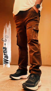 Mens Cargo Pants Cutting Straight Cut 6 Pocket Mens Cargo Pant