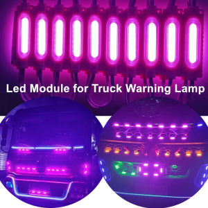 Angelila 5/10/20 pcs 6LED Module 12V 24V Truck Side Marker Indicator Light COB Led Module Waterproof Car Motorcycle Bus Lorry Trailer Warning Lamp