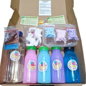 Fimi Shop Slime Kit Original Tofu Ice Cream Susu Pastel Mainan Edukatif Anak Souvenir Ulang Tahun