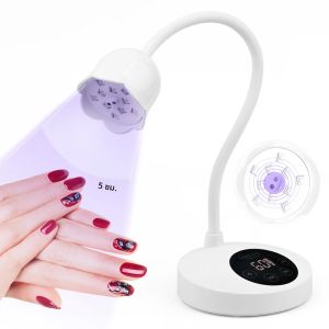 เครื่องอบเล็บเจล SAVILAND 30W แบบไร้สาย พร้อมเซ็นเซอร์อัจฉริยะ ดีไซน์คอห่าน สำหรับทำเล็บมือแบบมืออาชีพที่บ้านหรือร้านเสริมสวย