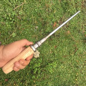 Promo Alat Berkebun garuk mini sekop kecil wangkil plat baja garuk wangkil 2 in 1sabit stik asah