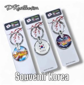 Gantungan kunci korea oleh oleh keychain seoul souvenir
