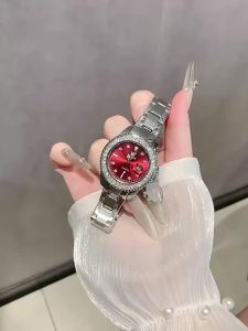 OLEVS | Red Elegant Waterproof Quartz Womens Watch