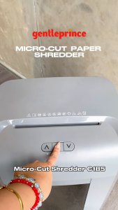 Monolith Micro-Cut Shredder C185 - compact design - micro-cut blades - office use
