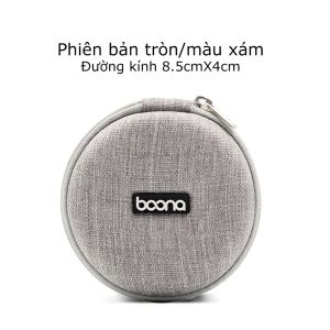 Hộp đựng sạc cáp điện thoại phone tai nghe thẻ nhớ form cứng -Aeneas Shop