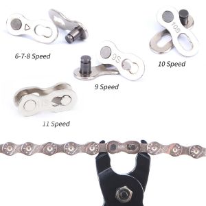6/7/8/9/10/11 Speed Universal Bicycle Chain Connector Mountain Road Bike Chain Quick Link Connecting Master Cycling Part