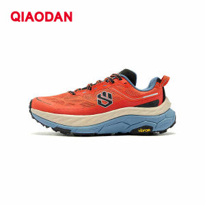 Qiaodan Mountain God 2.0 ผู้ชายรองเท้าวิ่งเส้นทางเดินป่าแผ่นคาร์บอนที่มั่นคงป้องกันการลื่น QDB023244277