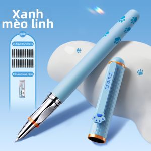 HERO | Bút Máy Cho Học Sinh Lớp 3 Mới Bắt Đầu Thay Thế Được Cartridge Mực Nhanh Khô Không Xóa Được